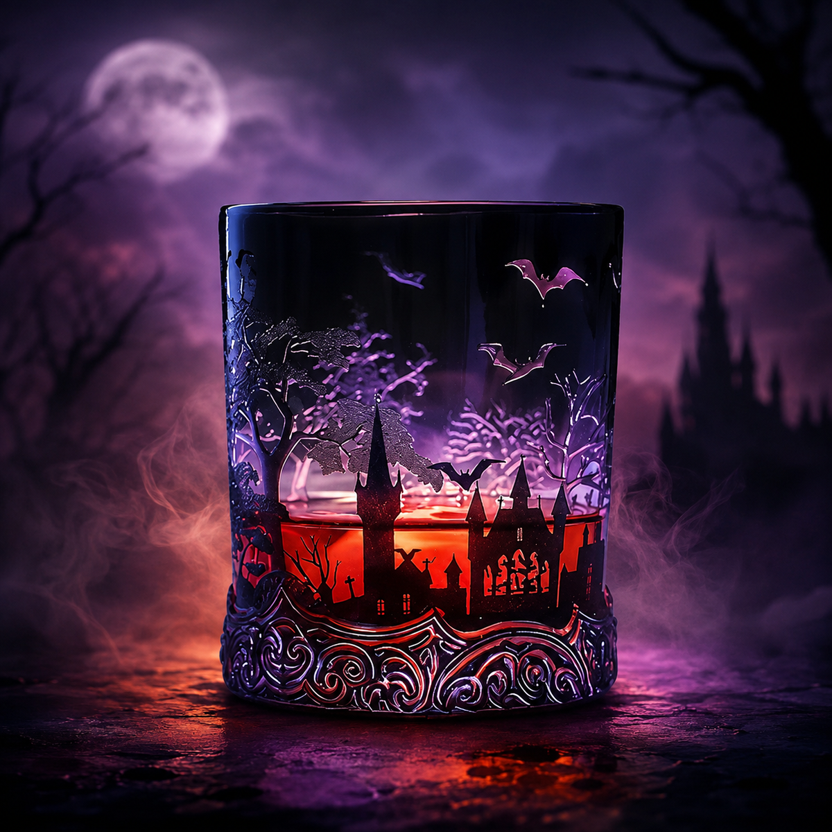 Gothic Vampire Elixir Whiskey Decanter | Magic Potion Style Liquor Bottle
