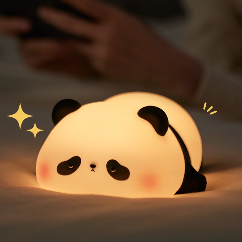 Maetiva® Cute Panda Night Light LED Squishy Tap Lamp Best Gift for Baby and Girl