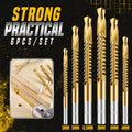 Maetiva | Titanium-coated high-speed steel bits with tags (6 pcs.)