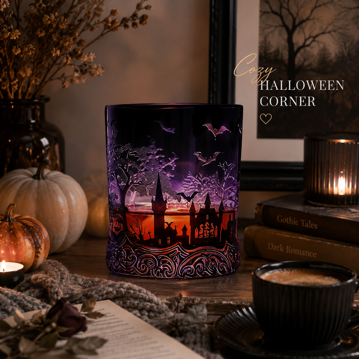 Gothic Vampire Elixir Whiskey Decanter | Magic Potion Style Liquor Bottle