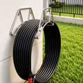 304 Stainless Steel Wall Mounted Hose Holder Rack for Garden Hose