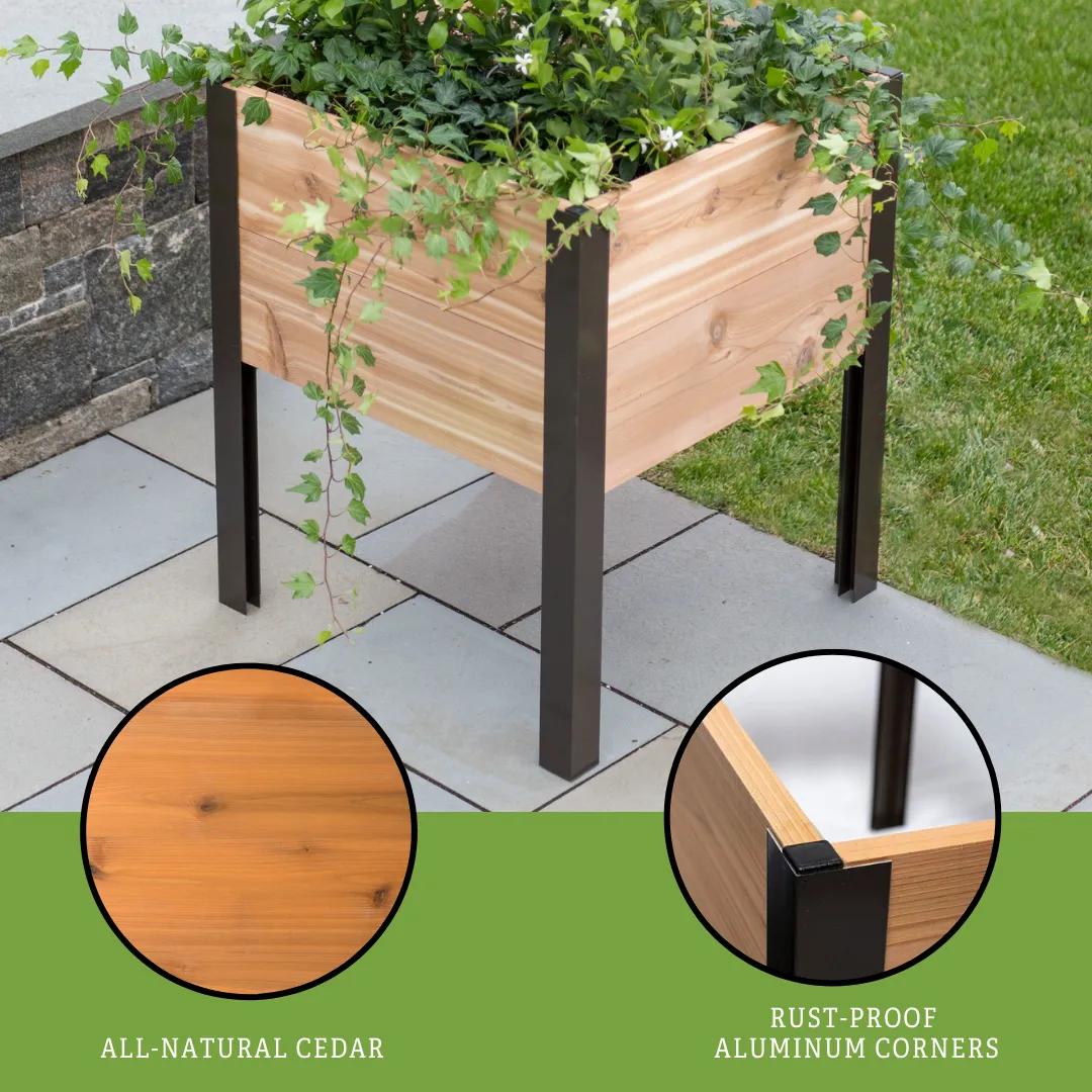 Elevated Planter Box, 2' x 2'