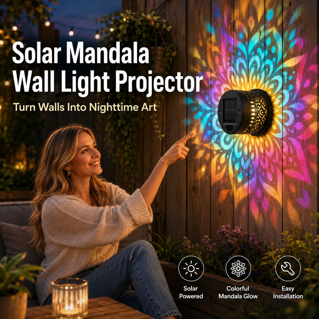 Solar Mandala Wall Projector