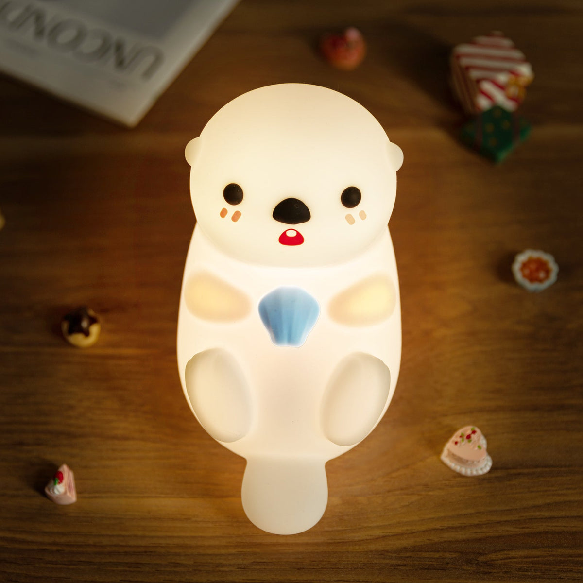 Maetiva® Otter Squishy Silicon LED Night Light Limited - Tap Lamp, Best Gift for Kids and Girls