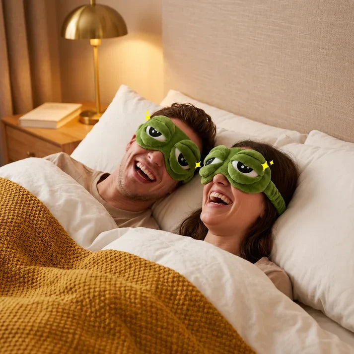 3D FROGGYSNAP - PLUSH SLEEP MASK