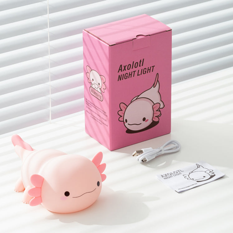 Maetiva® Axolotl Cute Squishy Night Light - Perfect Gift