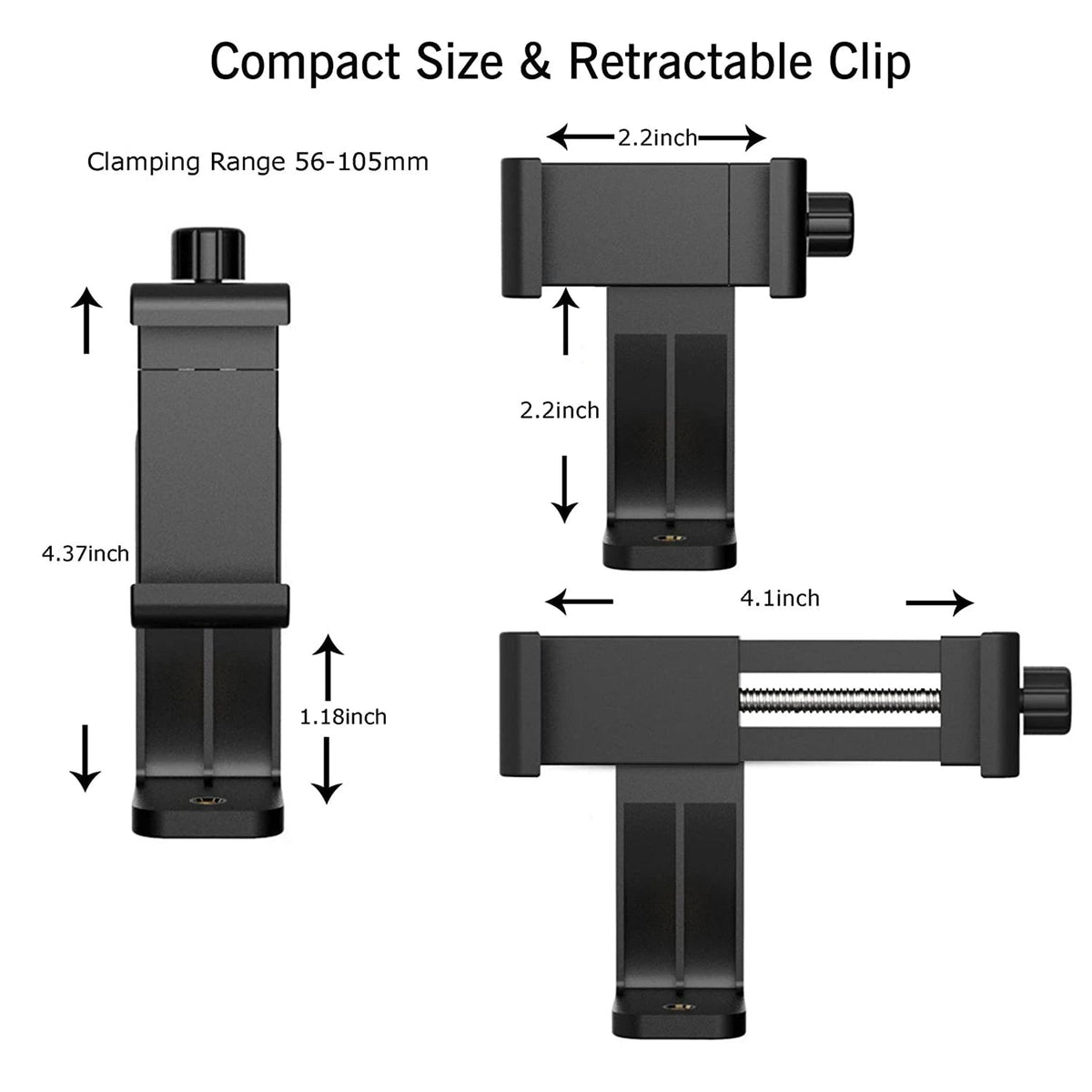 Rotating Chest Strap Hands-Free Phone Holder