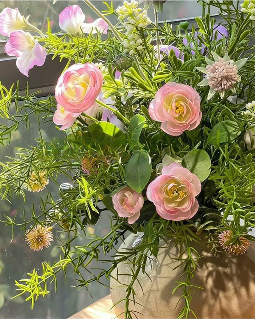 Enchanted Forest Whisper Faux Floral Arrangement