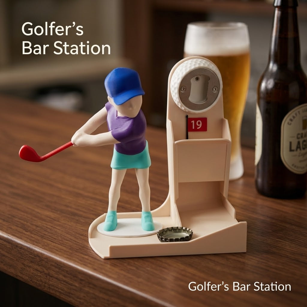 Golf Night Bottle Opener
