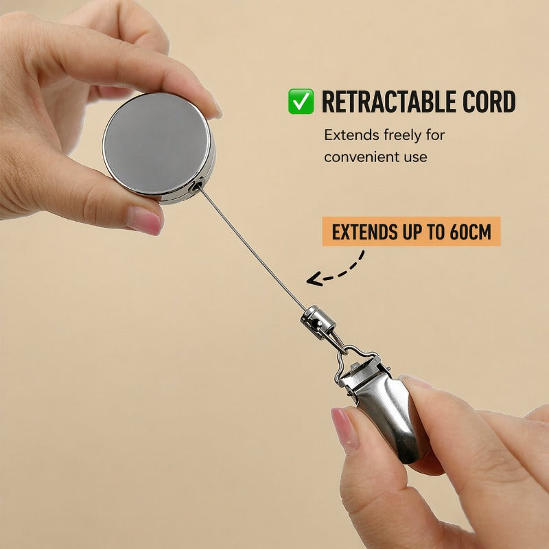 Smooth Auto-Retract Clip