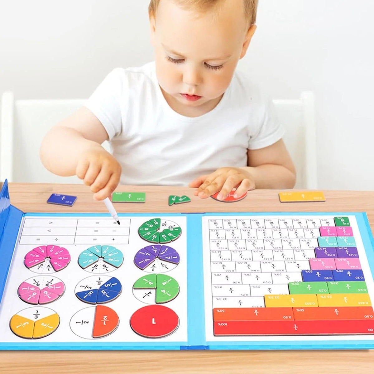 Magnet Montessori Fraction Puzzle