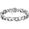 Vintage Sanskrit Cuban Link Bracelet