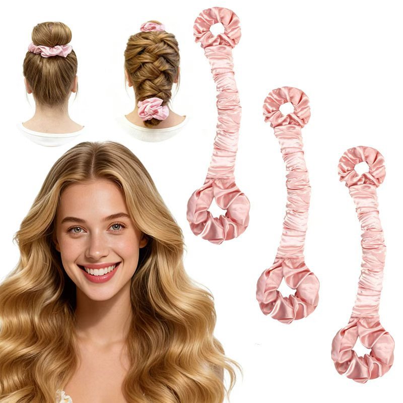 Heatless Satin Hair Curler