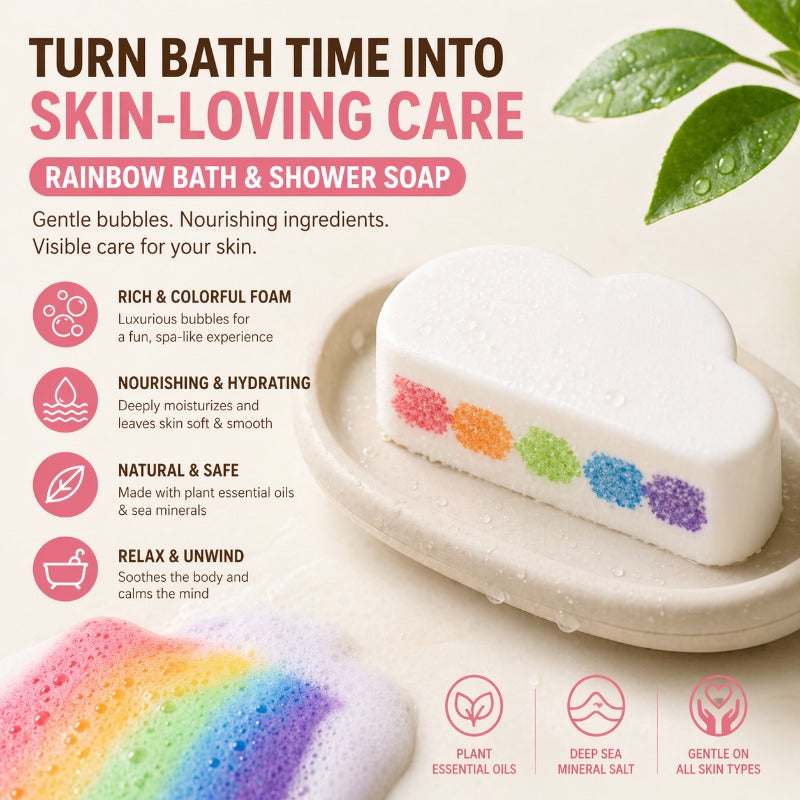 Rainbow Cloud Bath Fizz