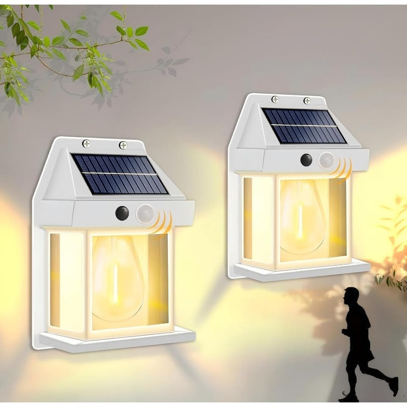 Weatherproof Outdoor Solar Sconce