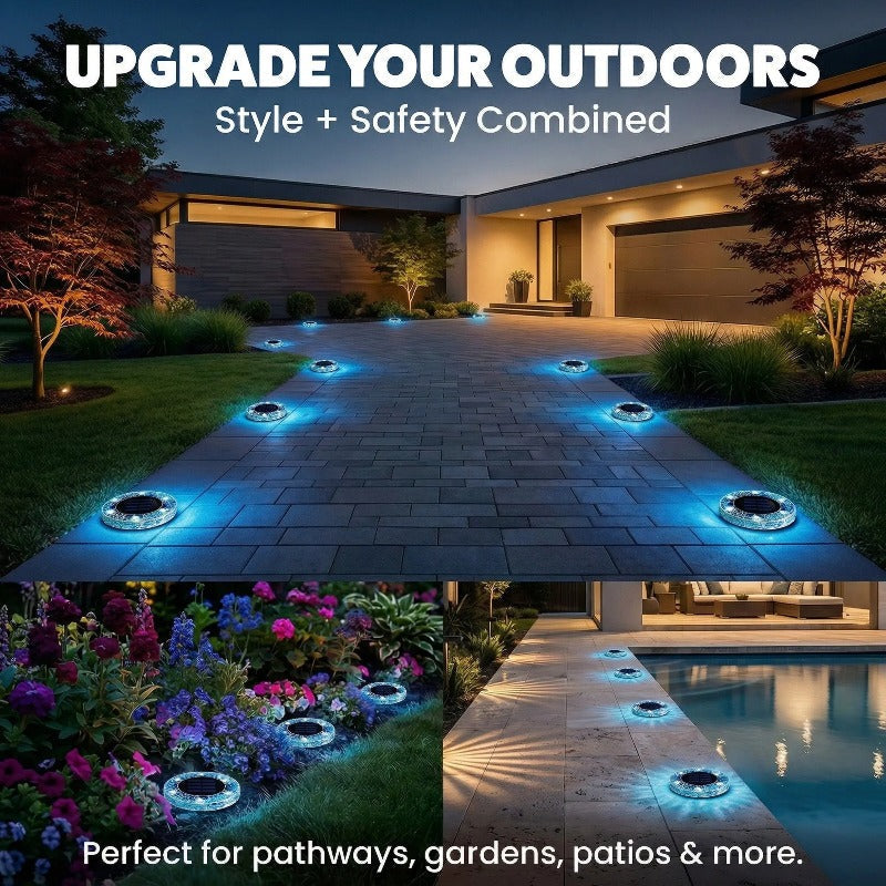 Stunning Mosaic Pathway Lights