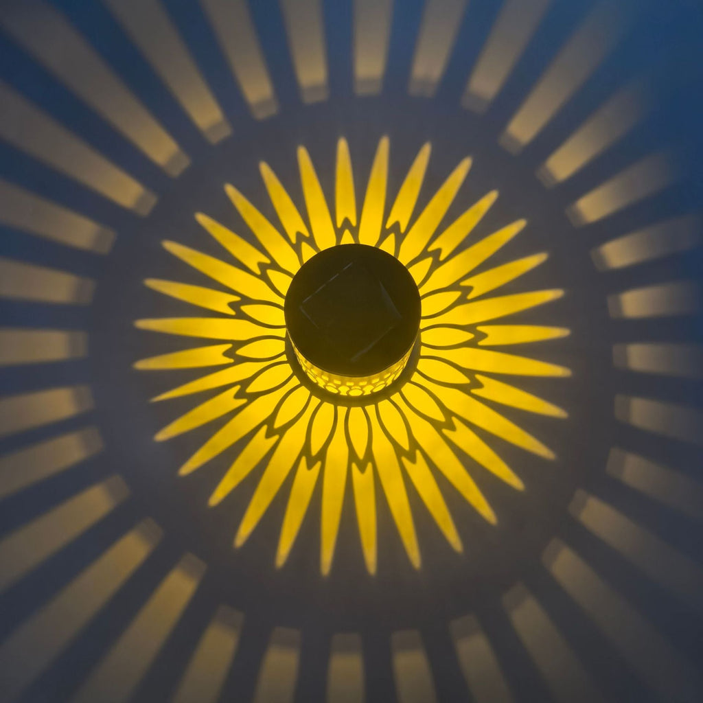 Solar Mandala Wall Light
