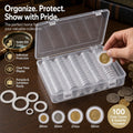 100-Coin Secure Storage Case