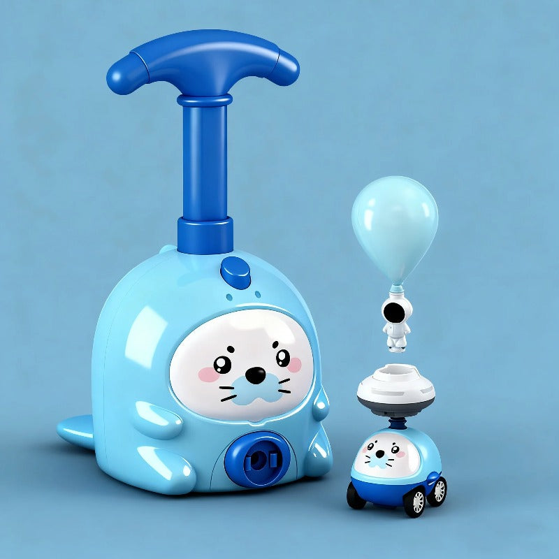 Balloon-Powered Car Launcher