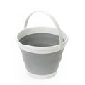 Collpasible Bucket (10L Collapsible Bucket (White/Grey))