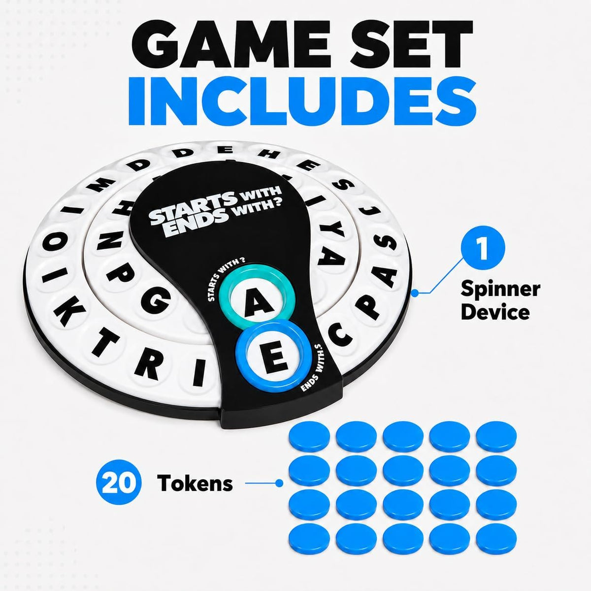 Spin & Shout Word Game – Fast-Paced Family Game