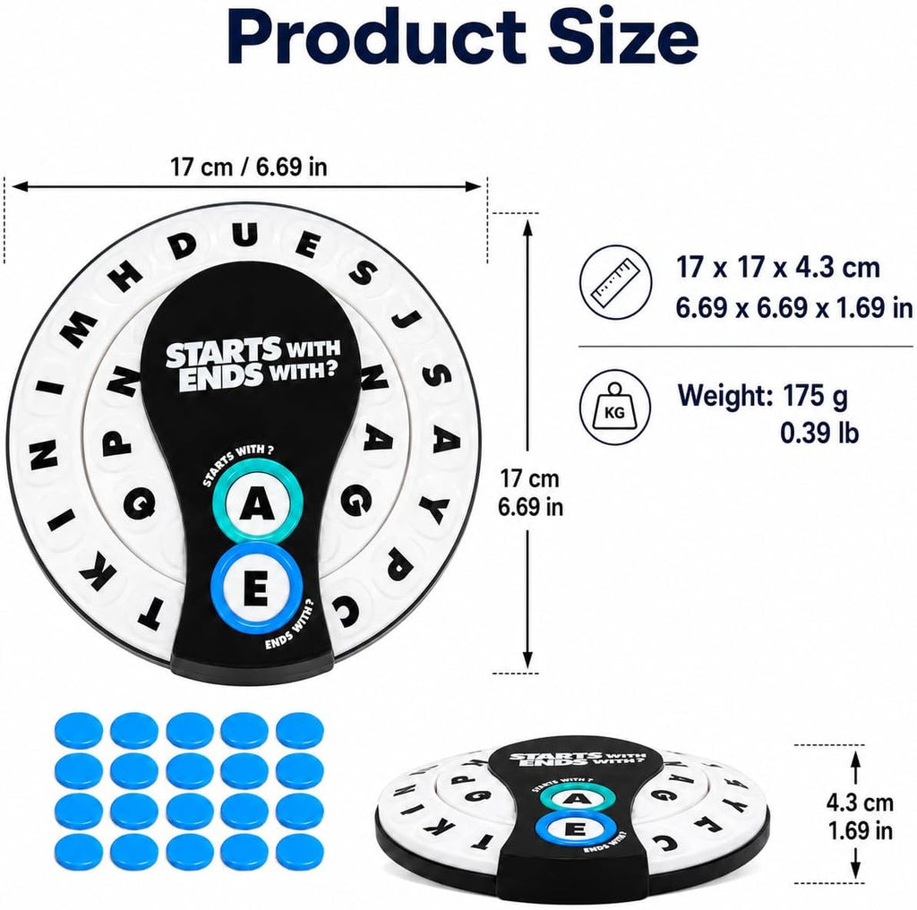 Spin & Shout Word Game – Fast-Paced Family Game
