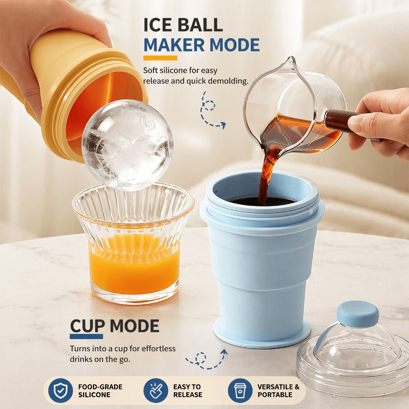 Foldable Travel Ice Maker