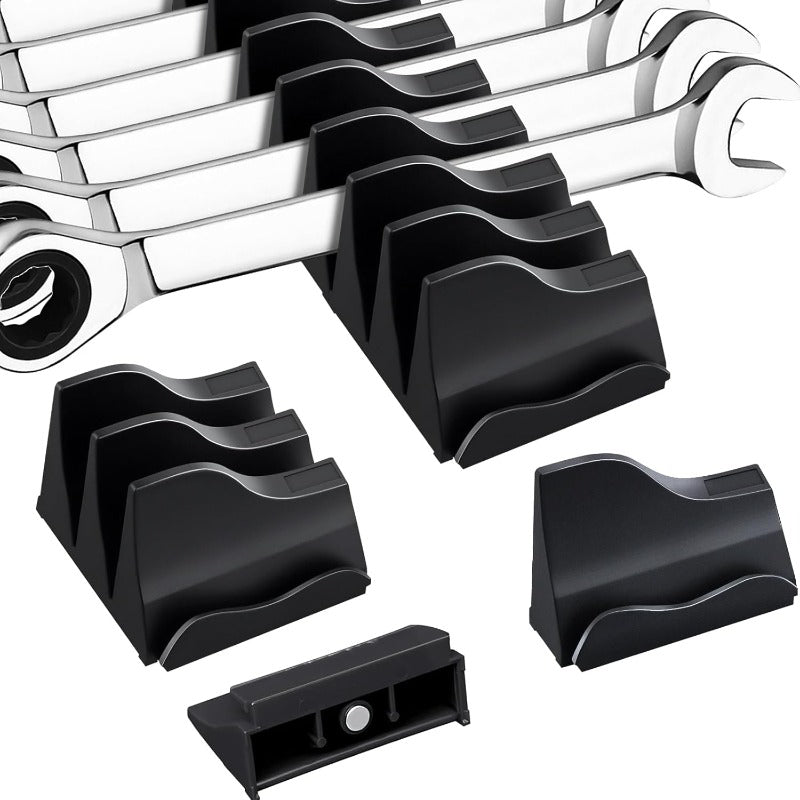 Magnetic Wrench Organizer Set