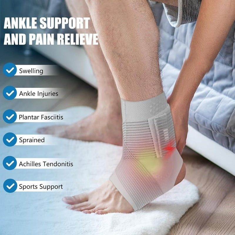 Adjustable Compression Ankle Sleeve