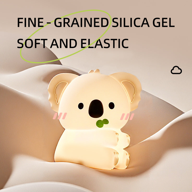 Maetiva® Squishy Silicone Koala LED Night Light - Perfect Gift for Kids and Girls