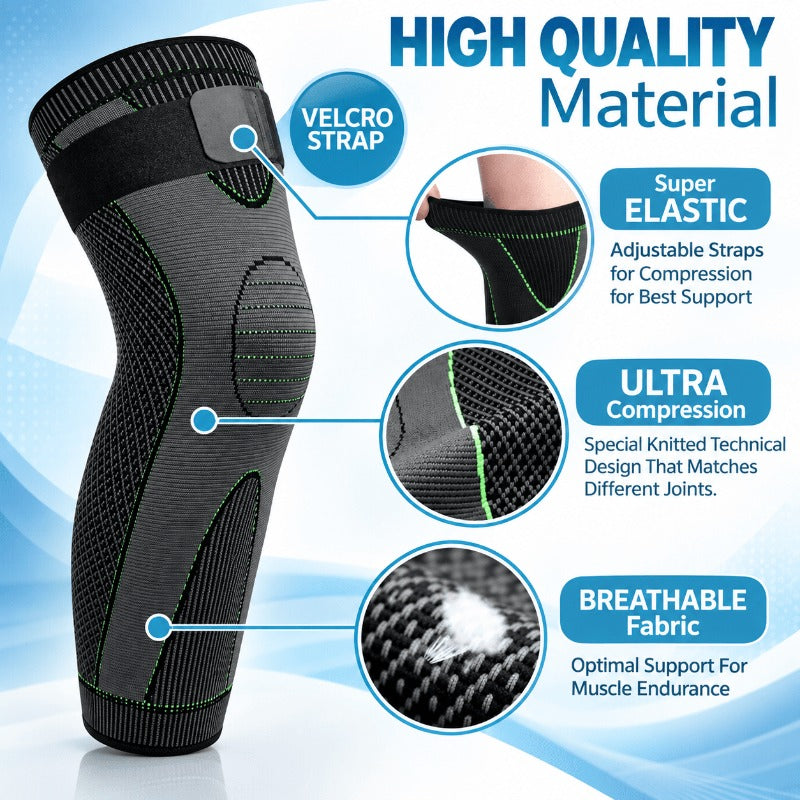 Self-Heating Herbal Knee Wraps (2-Pack)