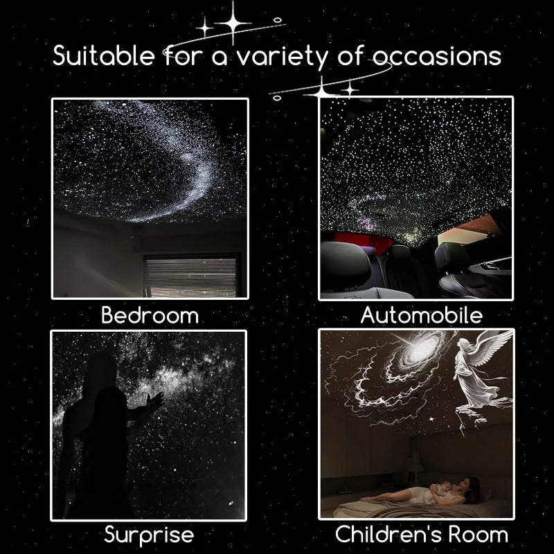 2-in-1 Galaxy Projector Lamp