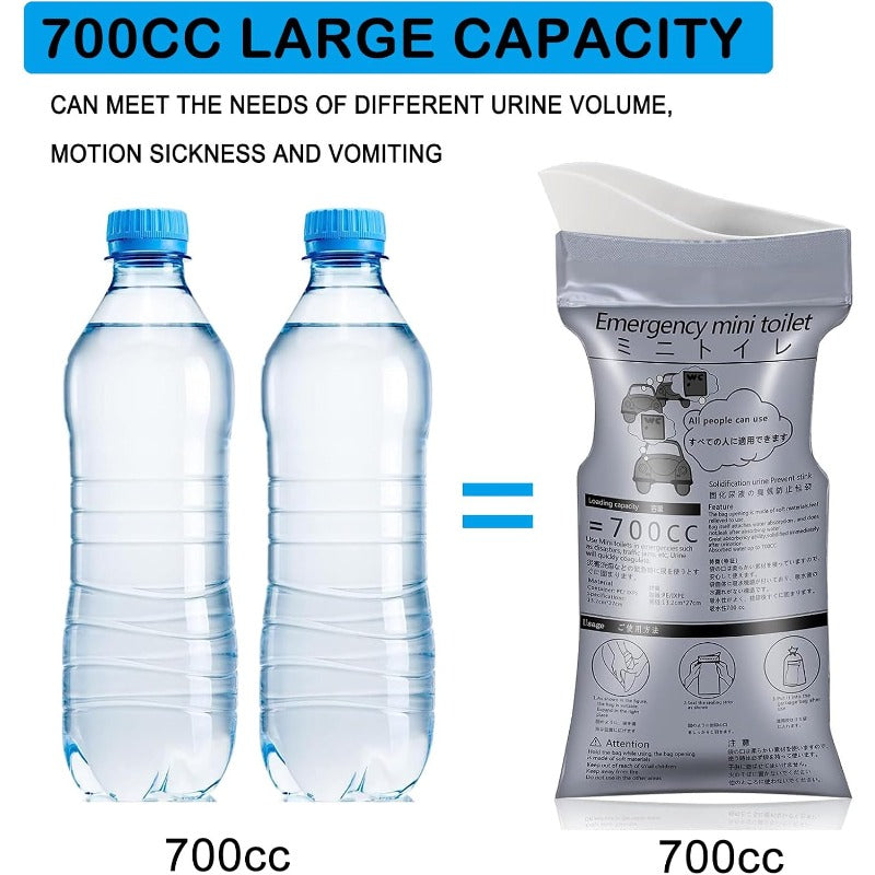 700ml Emergency Gel Urinal