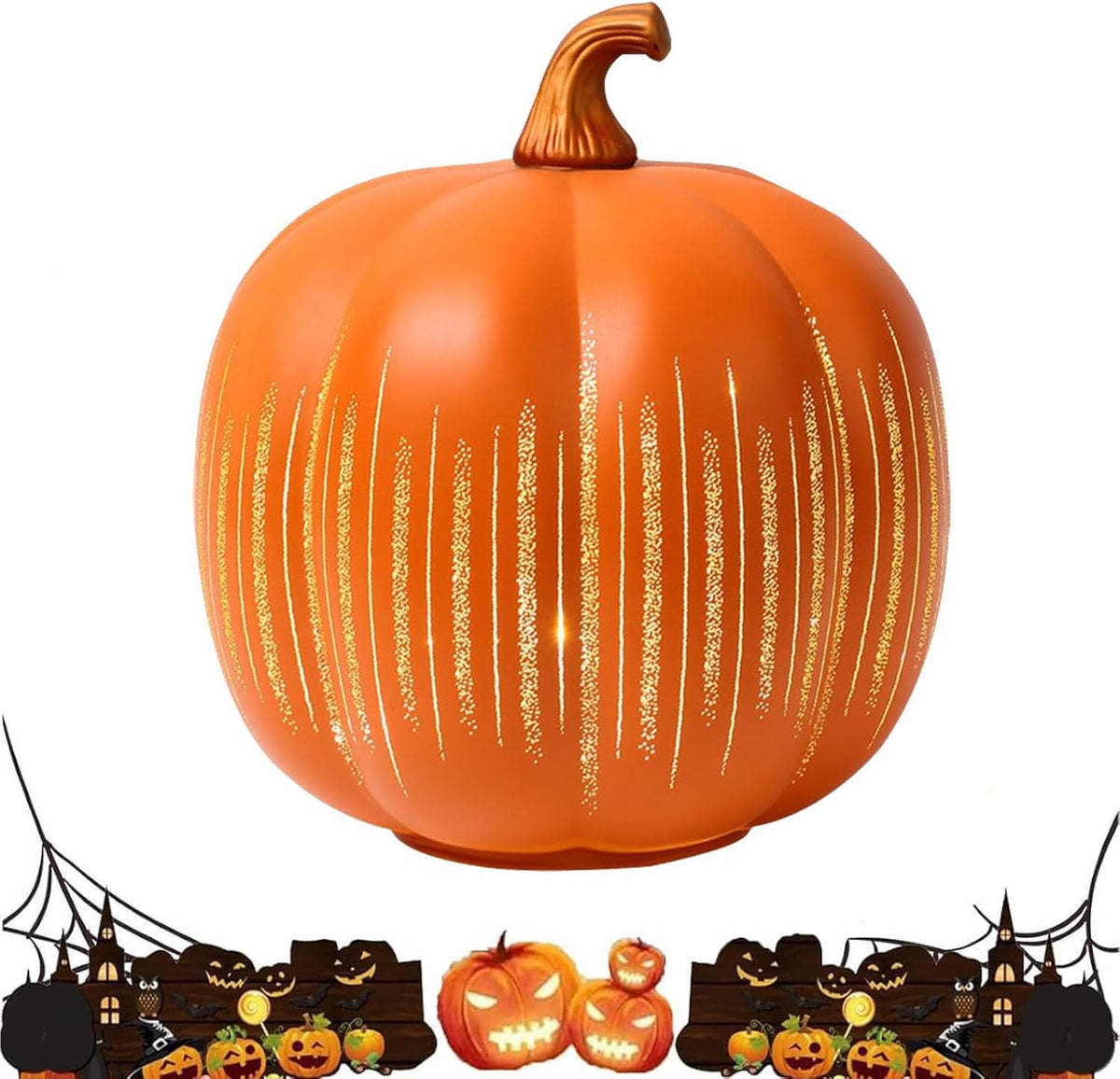 Halloween Pumpkins Twinkle Lamp