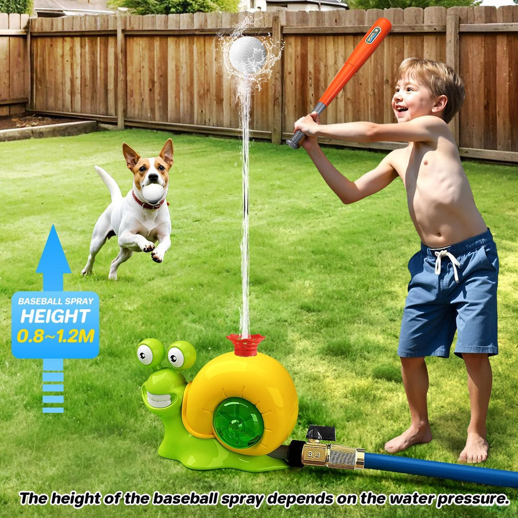 Baseball Water Sprinkler Toys