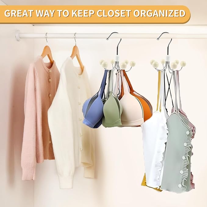 Multipurpose 360° Swivel Closet Hangers 5 Pack Set