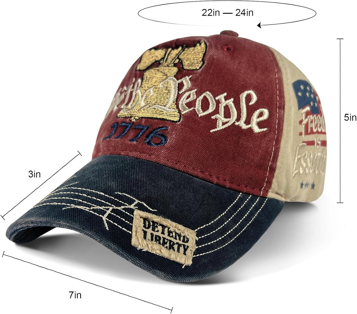 250 Years American Revolution Anniversary Cap