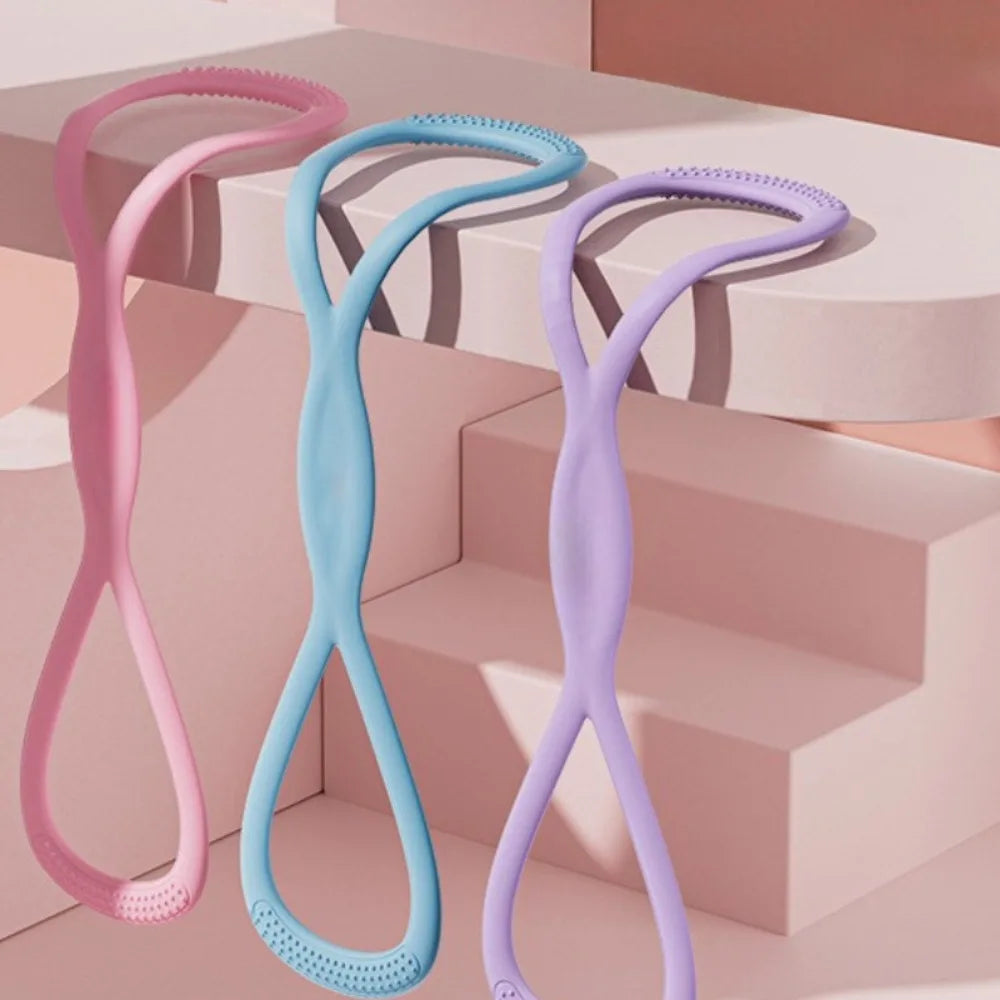 Figure-8 Resistance Band — Heavy Duty, Flexible, Portable, Fitness, Workout, Exercise