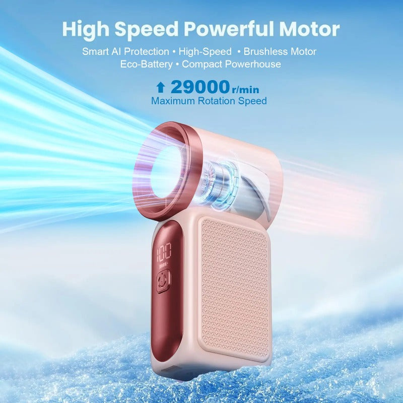 Smart LED Portable Fan