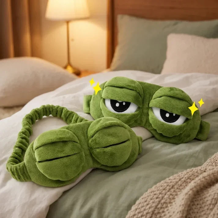 3D FROGGYSNAP - PLUSH SLEEP MASK