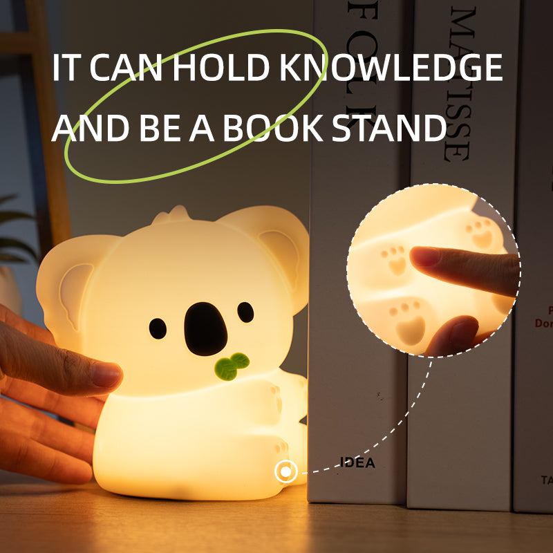 Maetiva® Squishy Silicone Koala LED Night Light - Perfect Gift for Kids and Girls