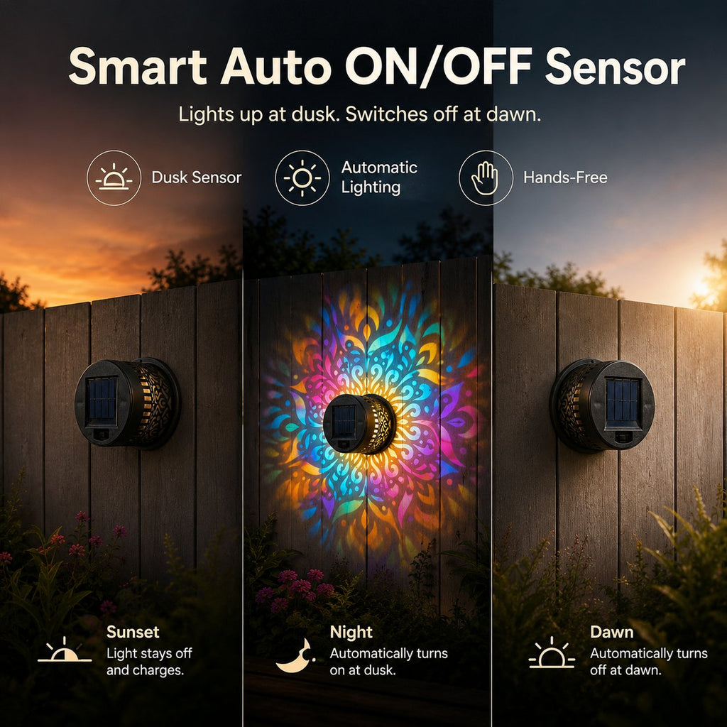 Solar Mandala Wall Projector