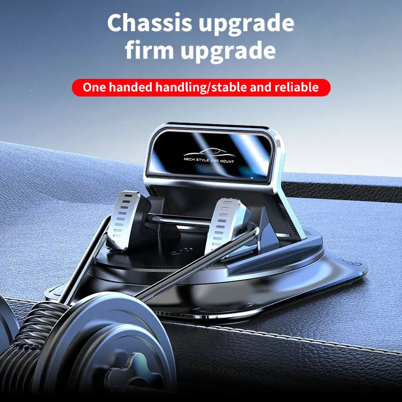 Car Phone Holder — 360 Rotating, Universal Grip, Vent Mount, Dashboard Mount, Hands-Free Viewing
