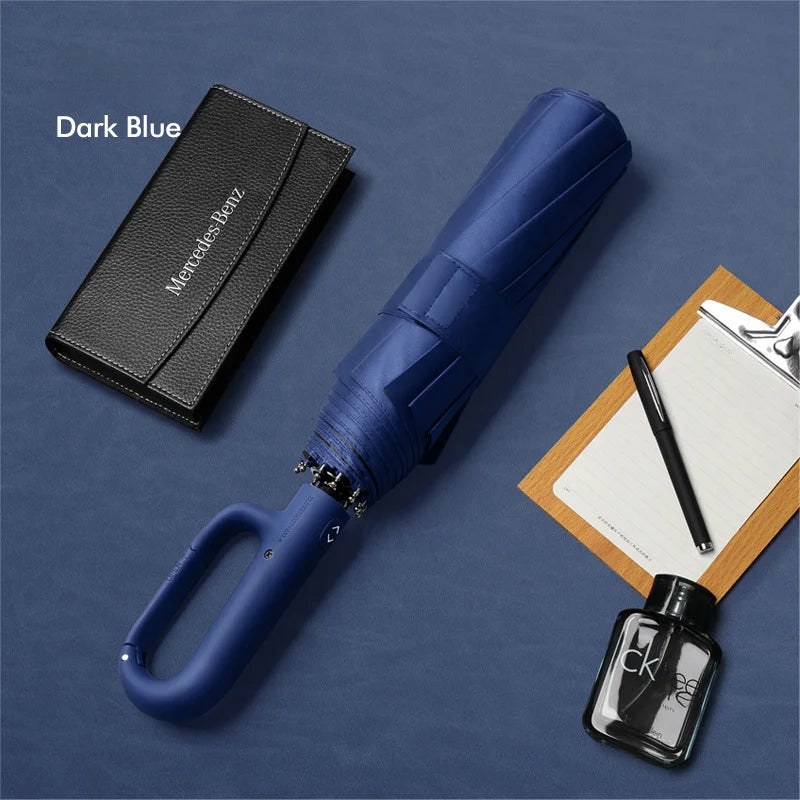 Automatic Folding Umbrella — Compact and Windproof, Portable, Travel-Friendly, Quick-Dry, Ergonomic Handle