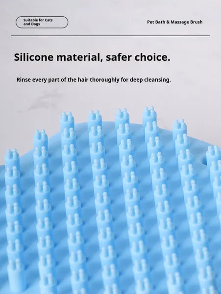 Maetiva Bath Brush — Soothing Rubber Shampoo Scrubber