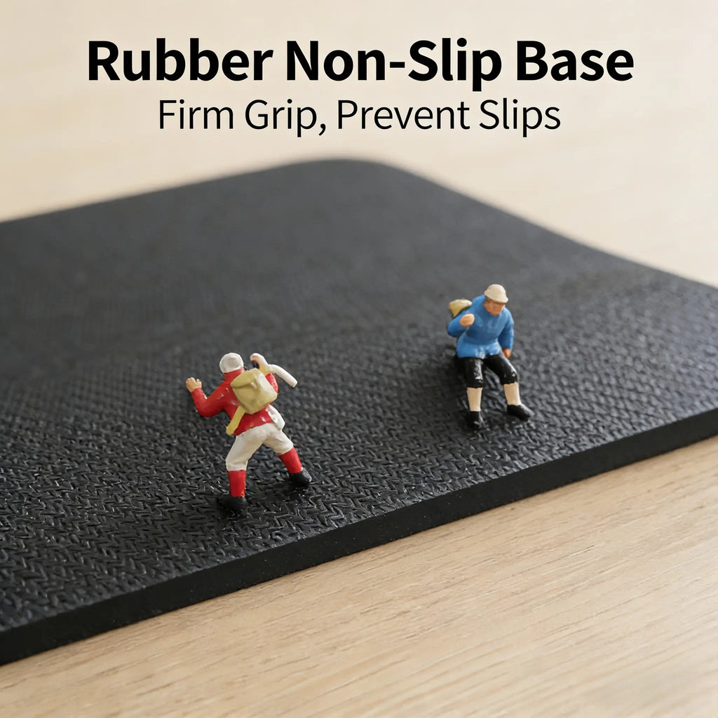 Bathroom Mat — Quick-Dry, Non-Slip, Plush, Absorbent, Machine Washable