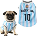 Mesh Breathable Pet Dog & Cat Soccer Jersey 2 Pack