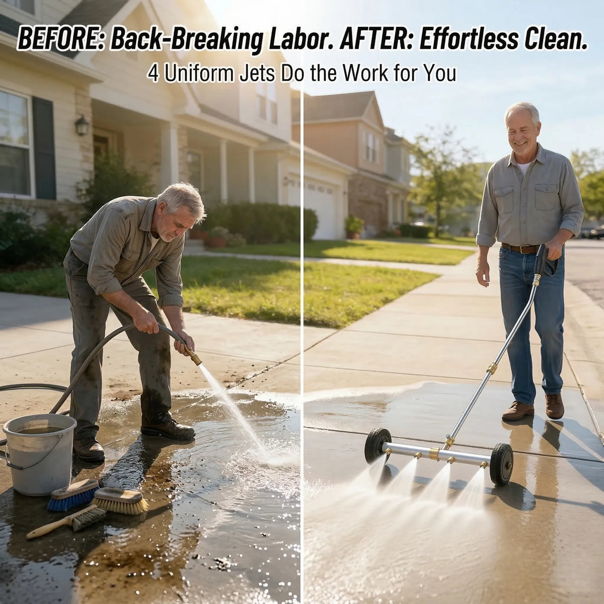 High-Pressure Surface Cleaner