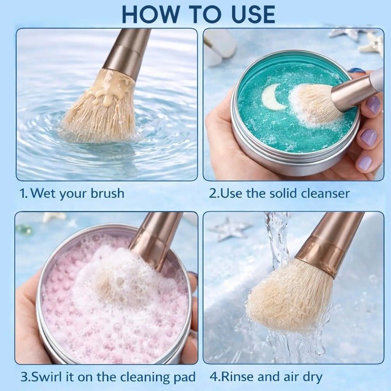 Solid Makeup Brush Cleaner