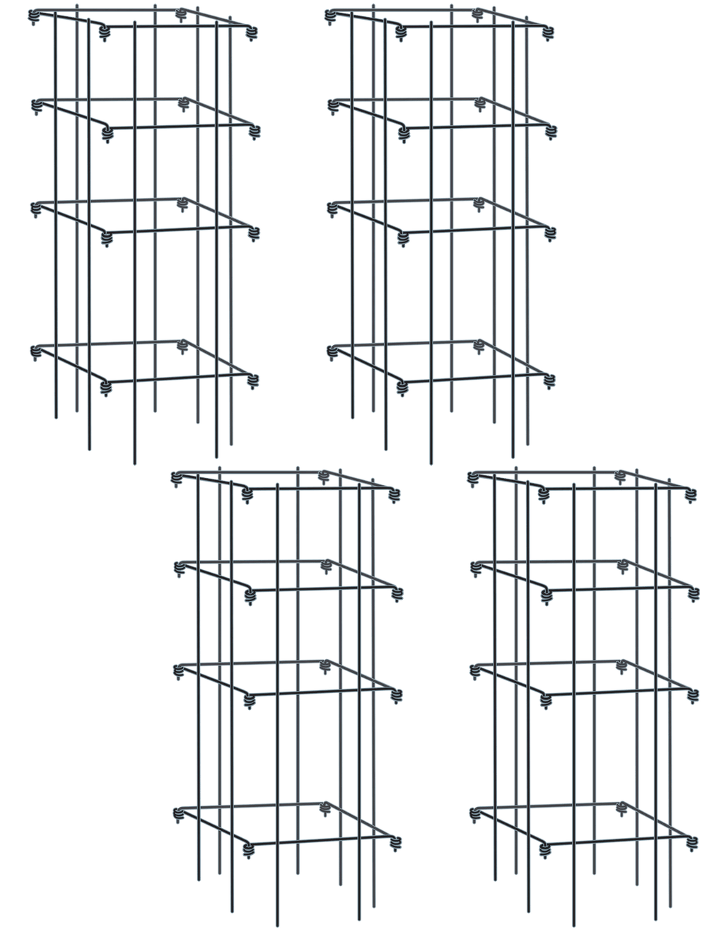 Tomato Cages, Set of 4
